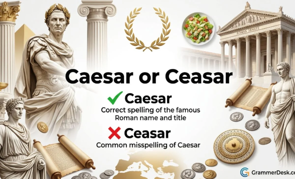 Caesar or Ceasar