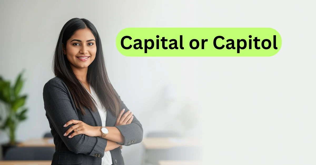 Capital or Capitol