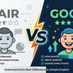 Fair vs Good