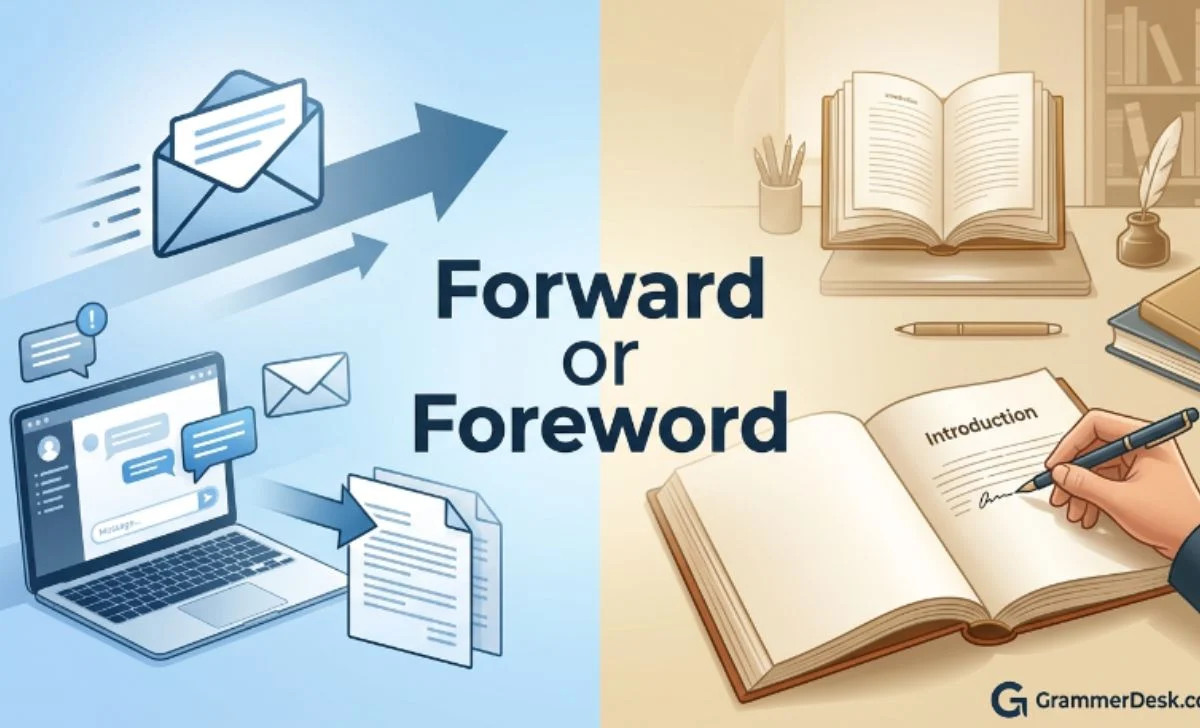 Forward or Foreword