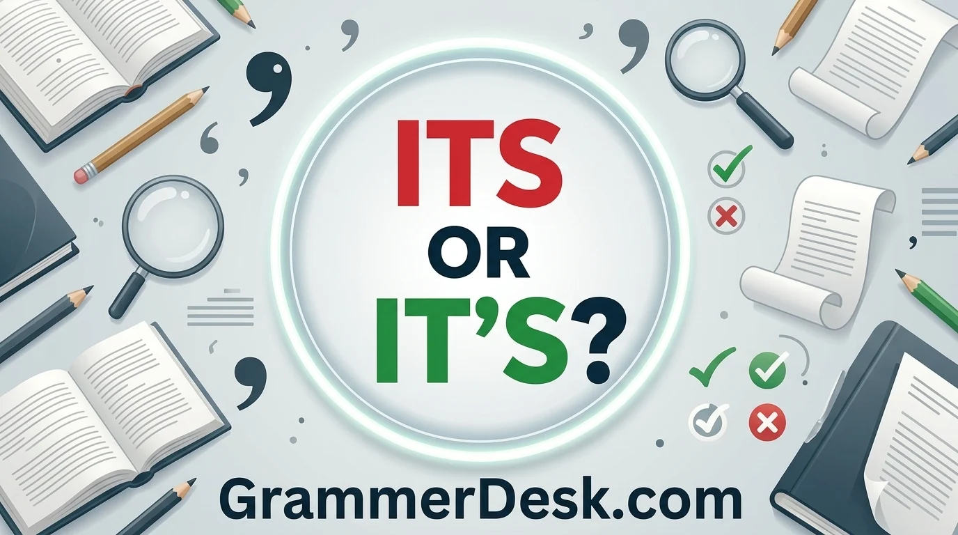 its or it's