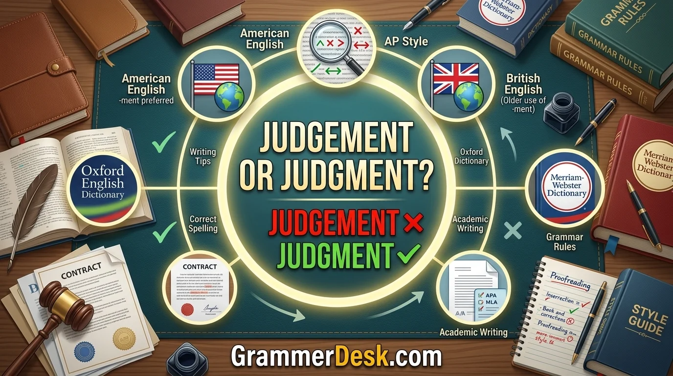 Judgement or Judgment