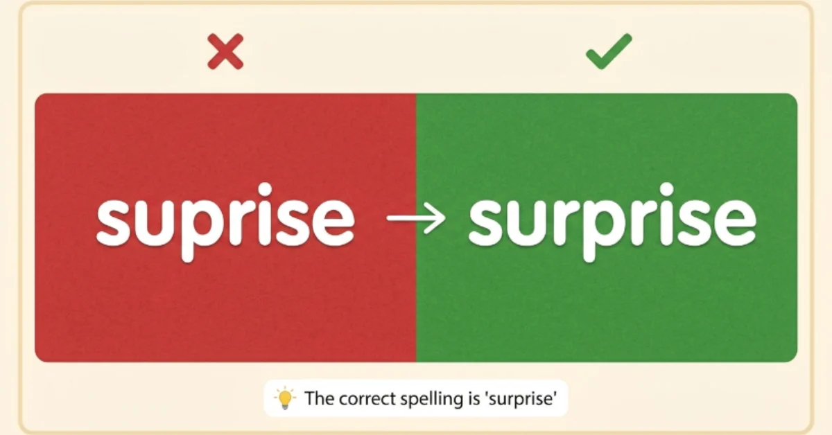 Suprise or Surprise
