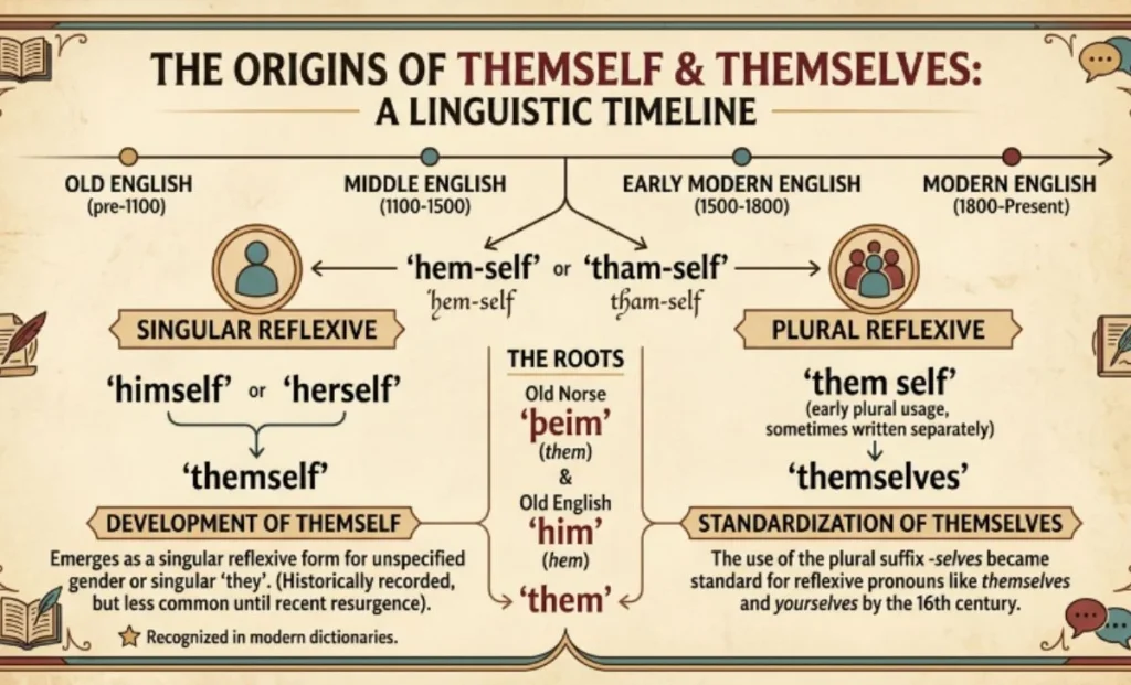 The Origin of Themself or Themselves