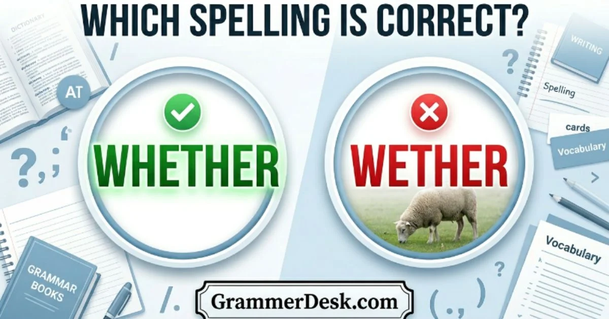 Whether or Wether