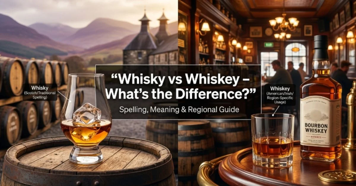Whisky or Whiskey