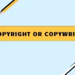 Copyright or Copywrite