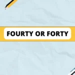 Fourty or Forty